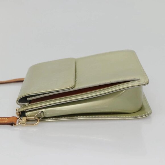 LOUIS VUITTON Monogram Vernis Motto Accessory Pouch Gris M91030 LV Auth 141045 - Picture 6 of 16